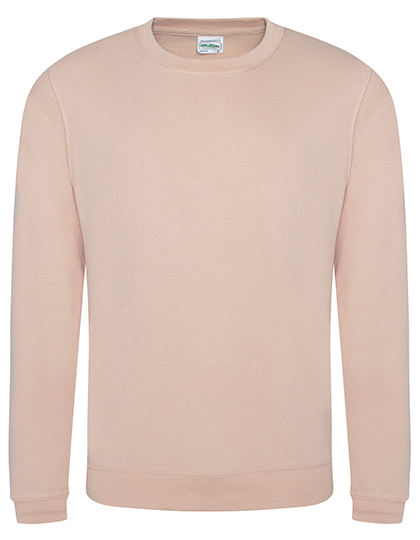 JH030 Just Hoods Pullover Sweatshirt mit Rundhalsausschnitt