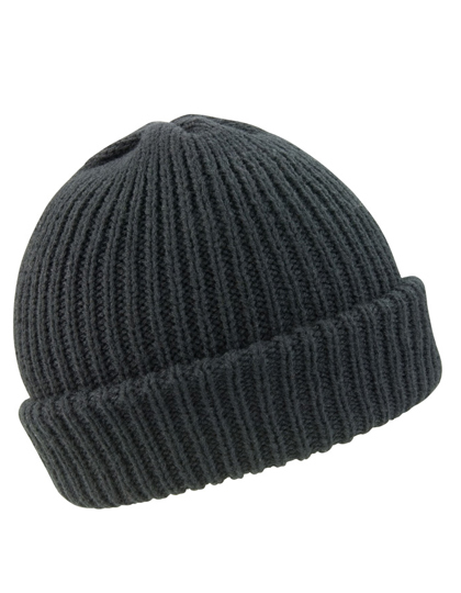 RC159 Result Winter Essentials Wintermütze aus superwarmen Doppelstrick