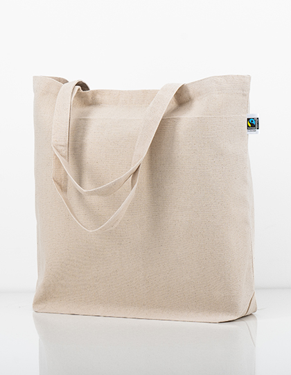 XT670 Printwear Fairtrade Canvas Baumwolltasche