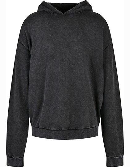 BY191 Build Your Brand Kapuzensweatshirt Säurewaschung in Übergröße BY191 Build Your Brand Kapuzensweatshirt Säurewaschung in Übergröße