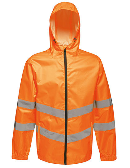 RG497 Regatta Hi-Vis Pro verstaubare Jacke