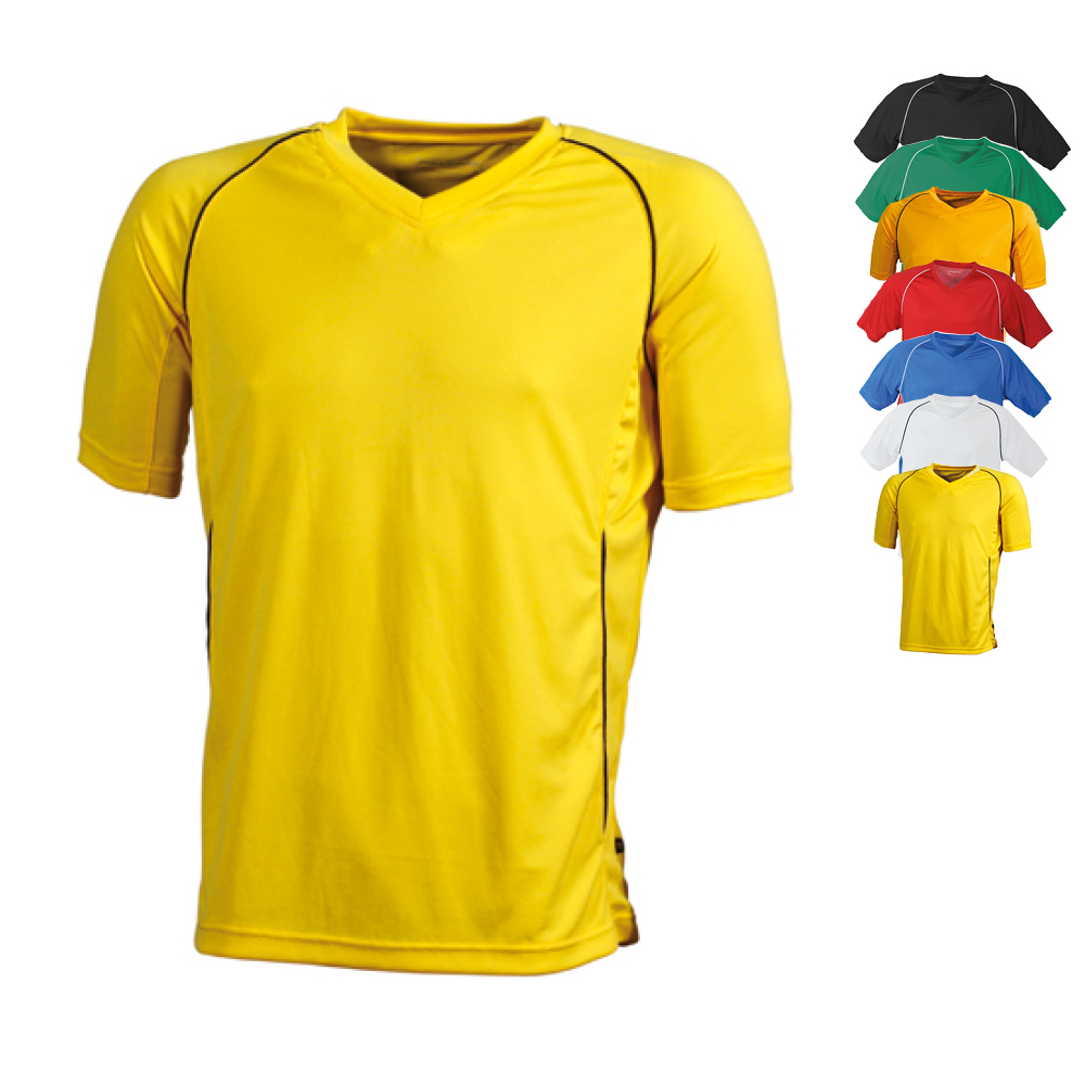 JN386 James+Nicholson TEAM Trikot kurzarm