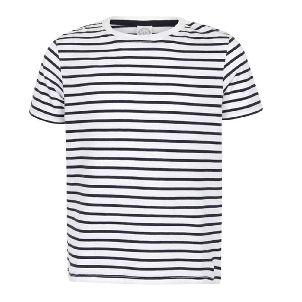 SM202 SF Minni Gestreiftes T-Shirt für Kinder