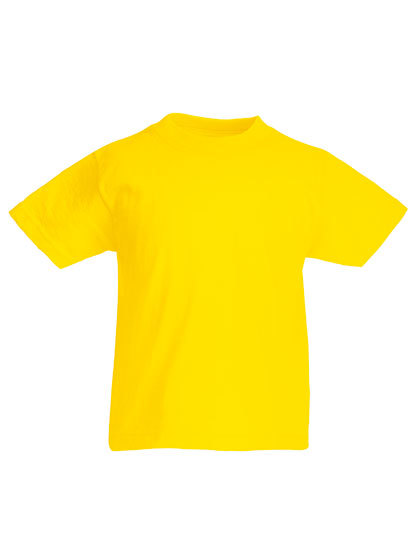 F110K Fruit of the Loom Kinder Original T-Shirt kurzarm