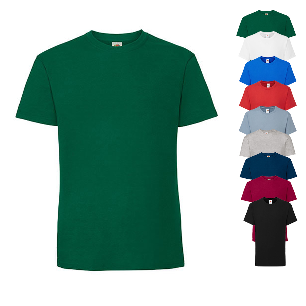 F185K Fruit of the Loom Kinder Iconic 195 T T-Shirt 