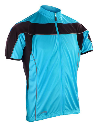 RT188M SPIRO Herren Fahrradkleidung Performance-Trainingsjacke atmungsaktiv kurzarm