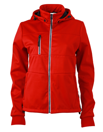 JN1077 James+Nicholson Damen maritime Softshelljacke