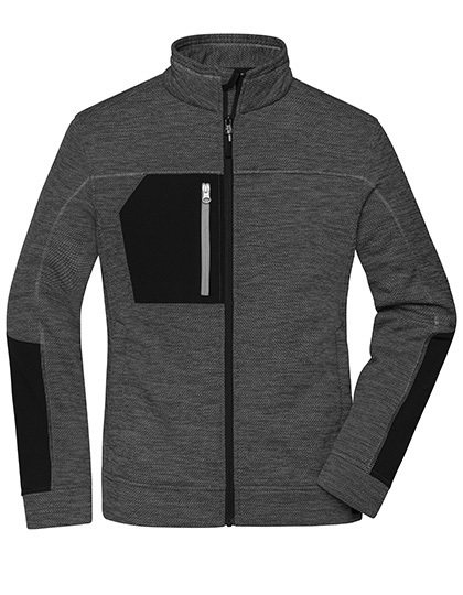 JN1817 James+Nicholson Damen Struktur Fleece Jacke