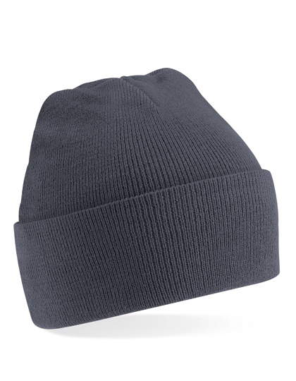 CB45 Beechfield Strickmütze Mütze mit Bündchen Original