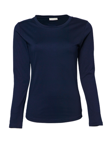 TJ590 Tee Jays Damen langarm T-Shirt aus Interlock-Material