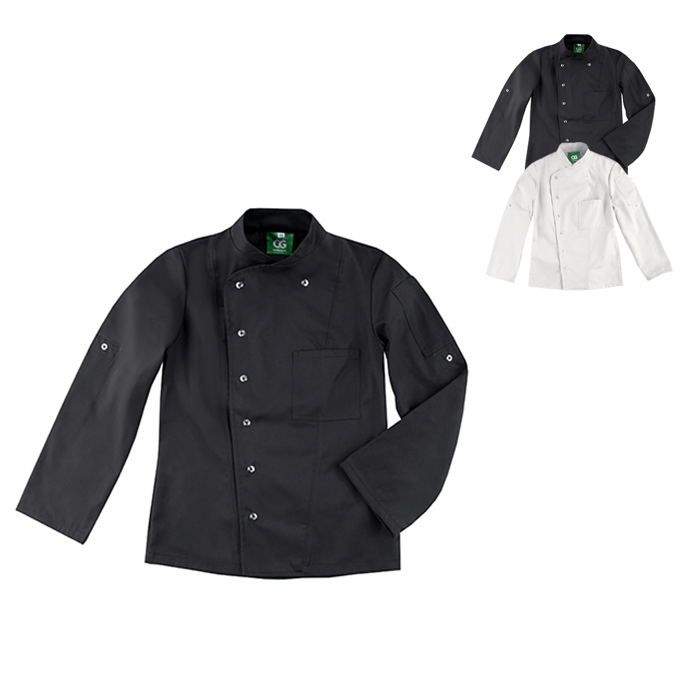 CGW03105 CG Workwear Damen Kochjacke Turin GreeNature
