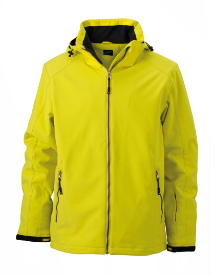JN1054 James+Nicholson Herren Wintersport Softshelljacke