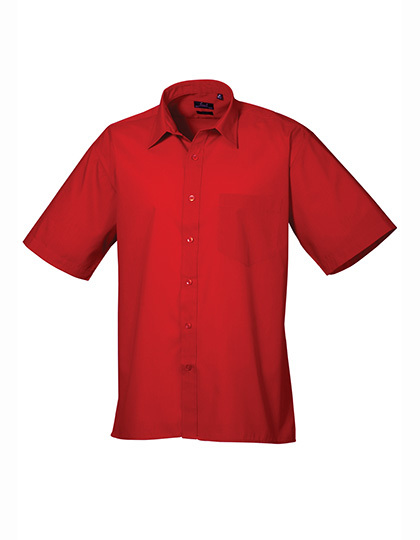 PW202 Premier Workwear Poplin kurzarm Hemd (Herrenhemd/Kurzarm)
