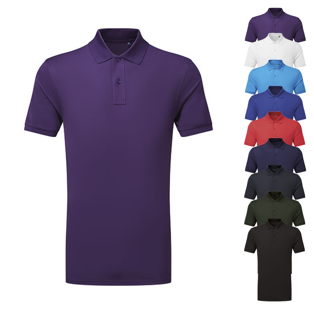 AQ001 Asquith & Fox Herren Poloshirt recycelter Polyester Atmungsaktiv Polo