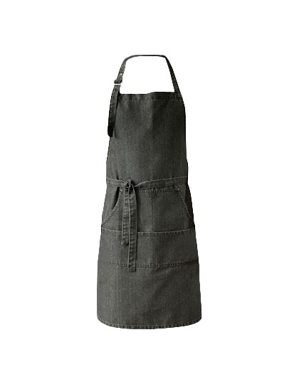 PW126 Premier Workwear Denim-Latzschürze mit vier Taschenfächer