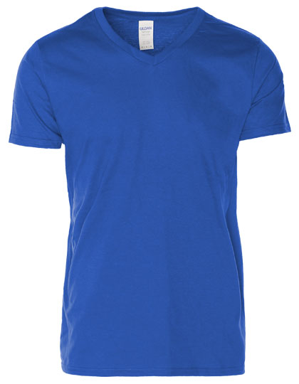 G64V00 Gildan T-Shirt mit V-Ausschnitt Softstyle®