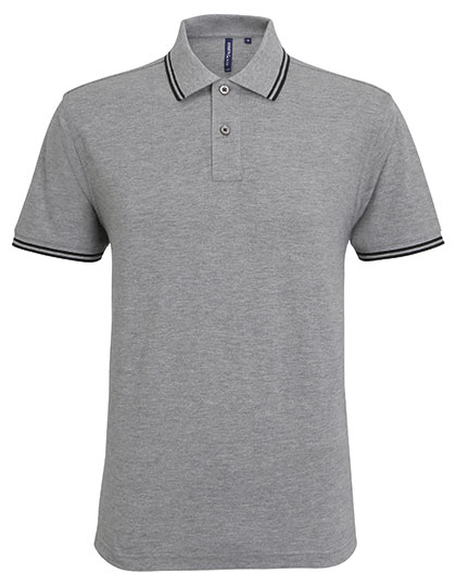 AQ011 Asquith & Fox Herren klassisches Polo Polohirt Kontraststreifen