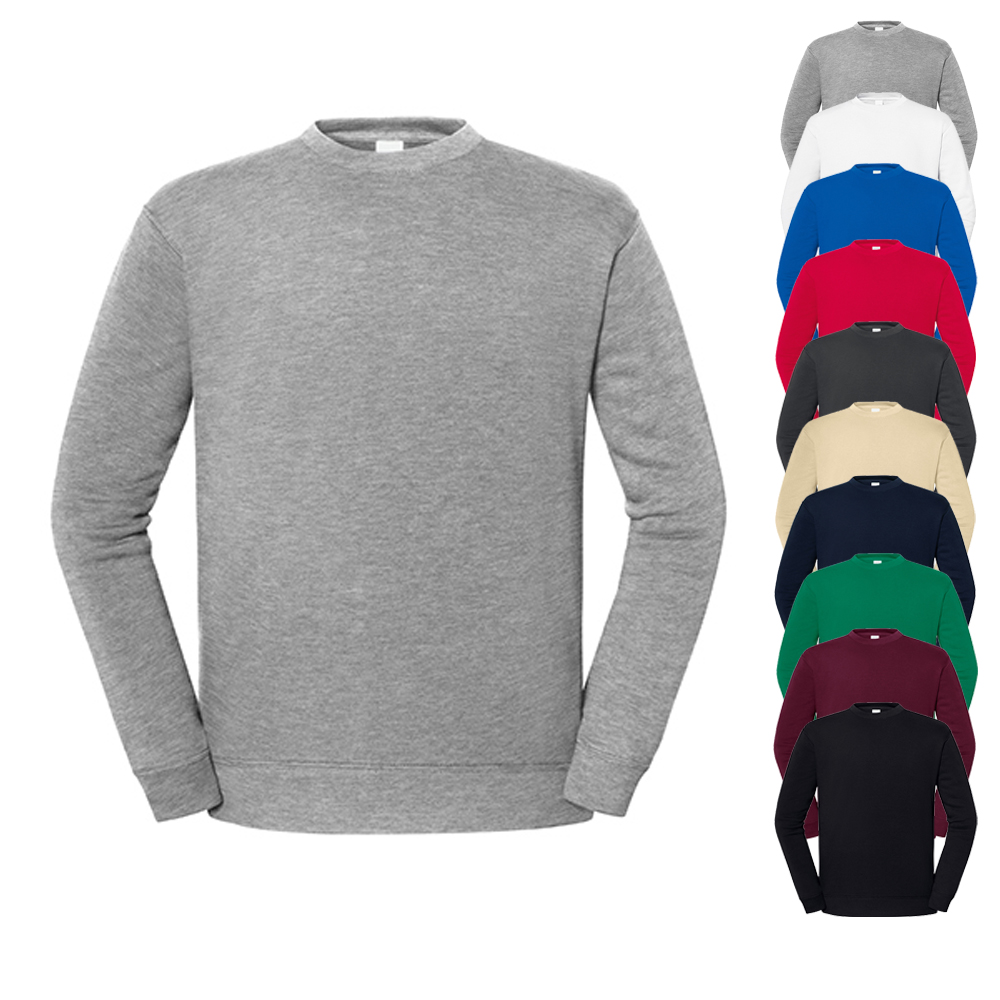 F306 Fruit of the Loom ICONIC 250 SET-IN Sweatshirt Pullover