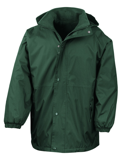 RT160A Result Wendbare Jacke mit Sturmpatte und Nietenverschluss