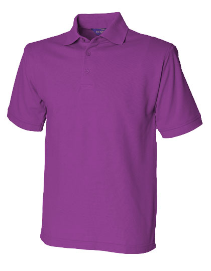 W400 Henbury Klassisches Piqué-Poloshirt für Herren 65/35