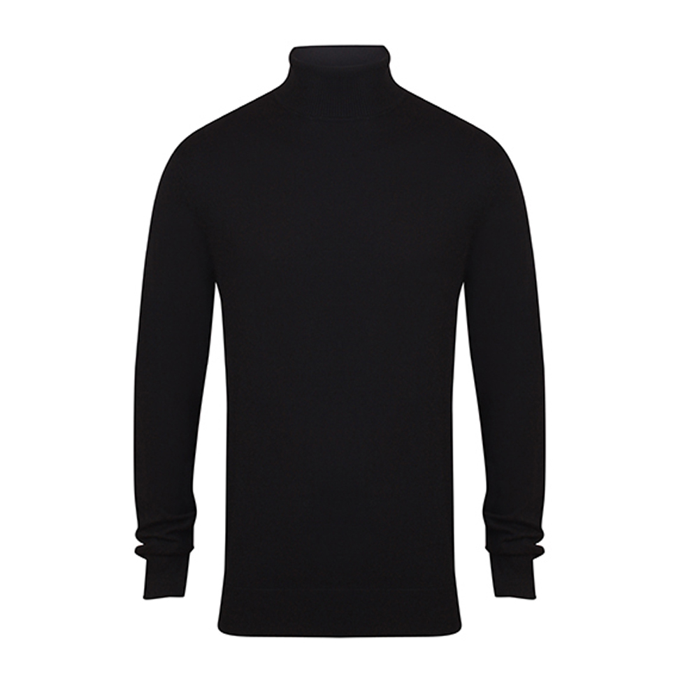 W727 Henbury Herren Rollkragenpullover