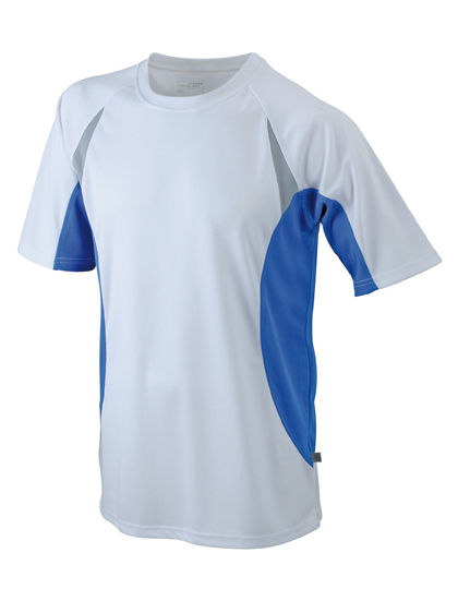 JN391 James+Nicholson Herren Laufshirt kurzarm