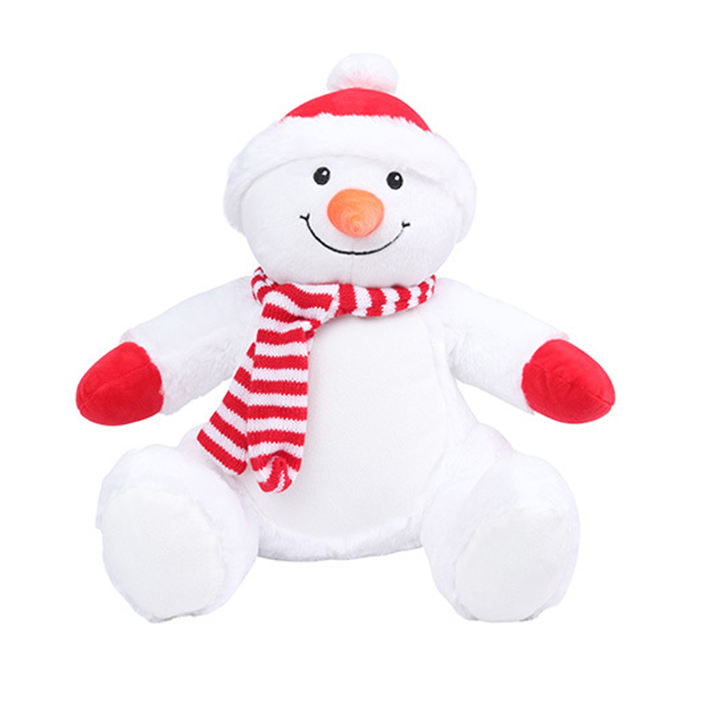 MM567 Mumbles Zippie Schneemann Kuscheltier