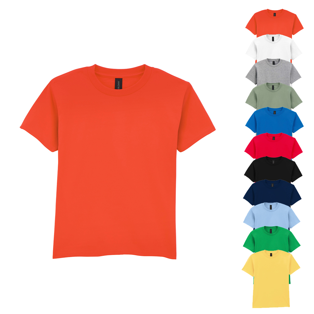 G65000K Gildan Softstyle® mittelschweres Kinder T-Shirt