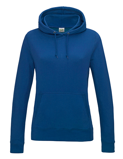 JH001F Just Hoods Damen Kapuzenpullover mit doppellagiger Kapuze