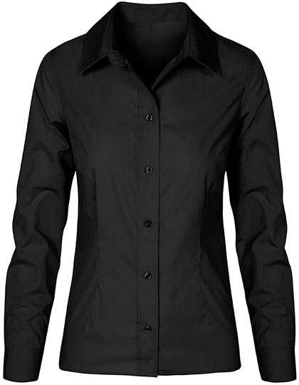 E6315 Promodoro Damen Poplin Bluse Langarm