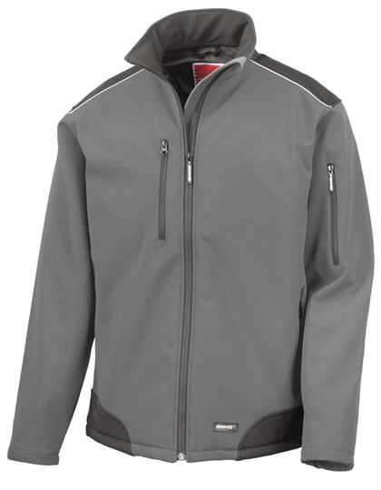 RT124 Result WORK-GUARD Ripstop-Softshell-Arbeitsjacke