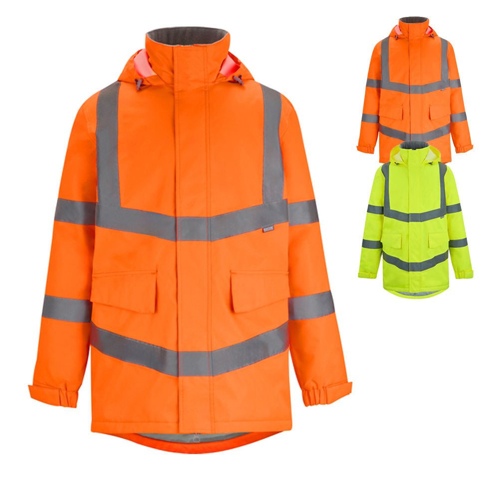 RG60000 Regatta High Visibility Hi-Vis Pro Dover Parka Jacke