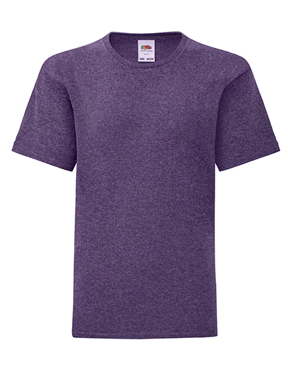 F130K Fruit of the Loom Kinder Iconic T-shirt kurzarm
