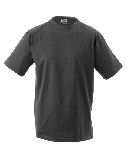 JN002 James+Nicholson Komfort Rundhals Schwer T-Shirt kurzarm