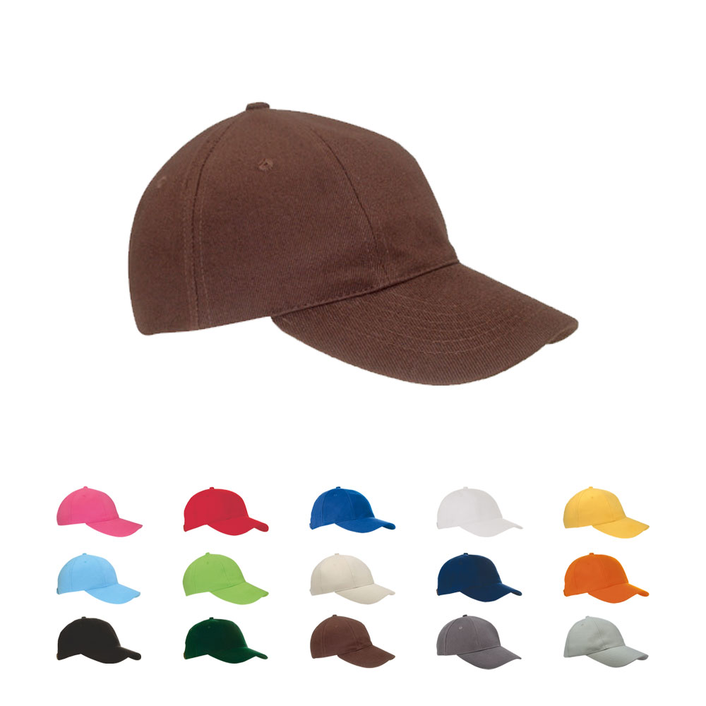 C560 L-merch Baumwollkappe niedriges Profil, gebürstete Baumwolle
