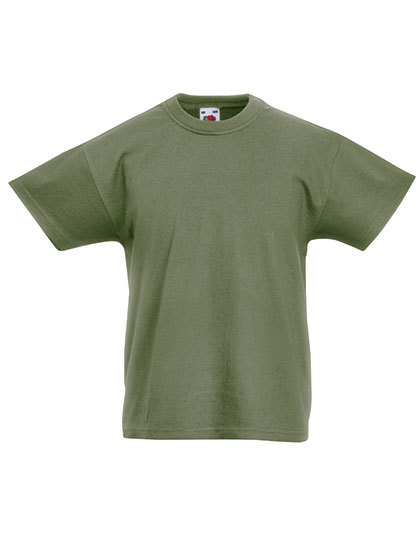 F110K Fruit of the Loom Kinder Original T-Shirt kurzarm