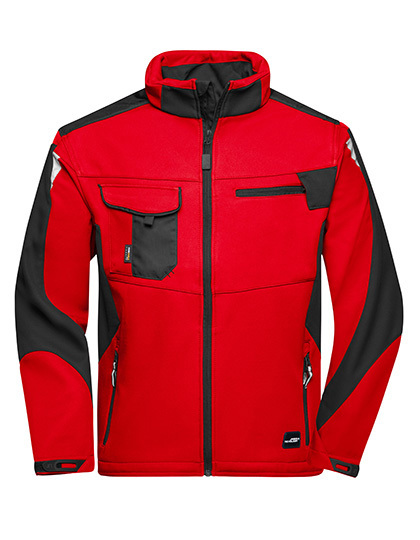 JN844 James+Nicholson Arbeitskleidung Softshelljacke -STRONG-