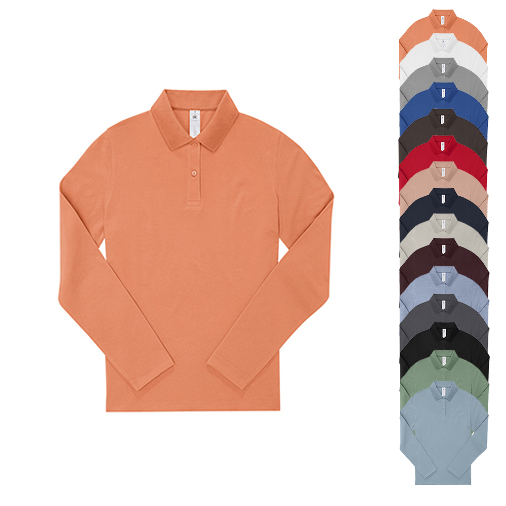 BCPW464 B&C My Polo Poloshirt 210 langarm /Damen