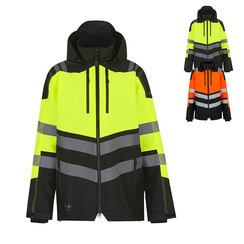 RG550 Regatta High Visibility Hi-Vis X-Pro wasserdichte Shell Jacke (Klasse 2)