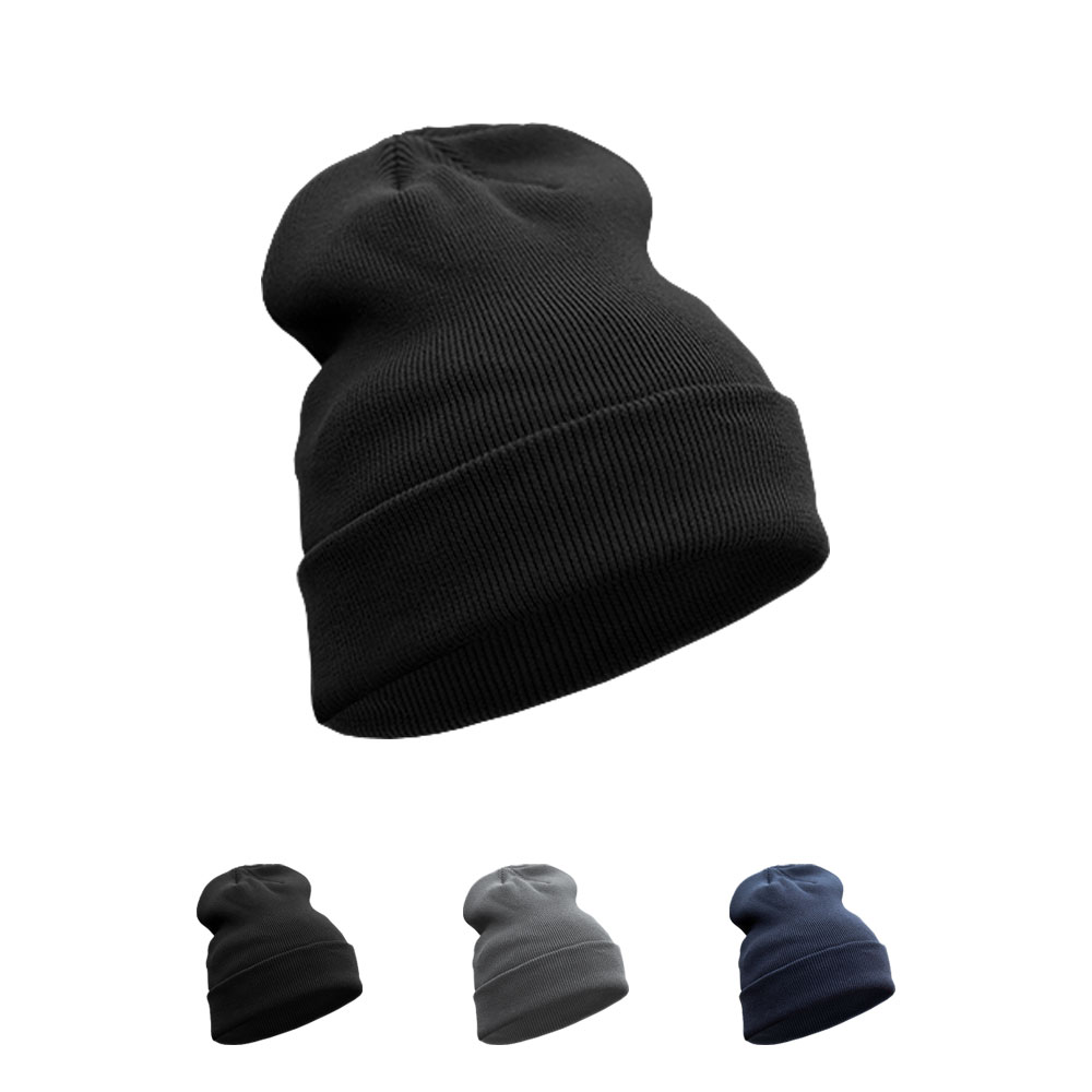 NE93055 Neutral klassische Beanie-Mütze Strickmütze