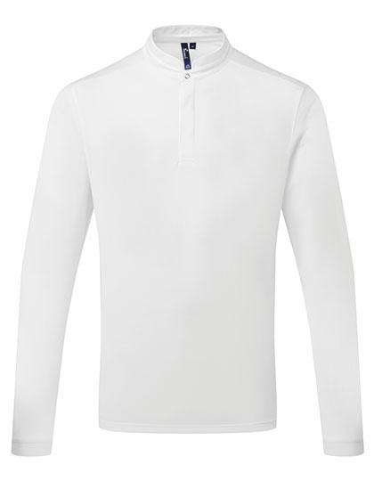 PW647 Premier Workwear Essential ´Coolchecker®´ Chefs Shirt Polo langarm