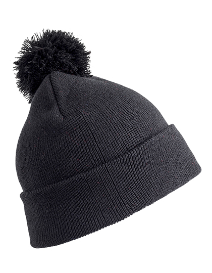 RC028J Result Winter Essentials Kinder Bommelmütze