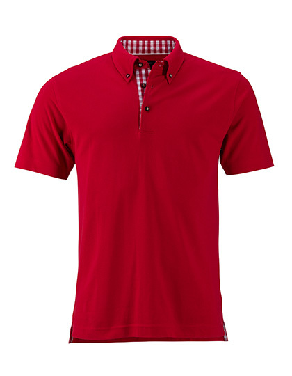 JN716 James+Nicholson Herren Traditionell Polo