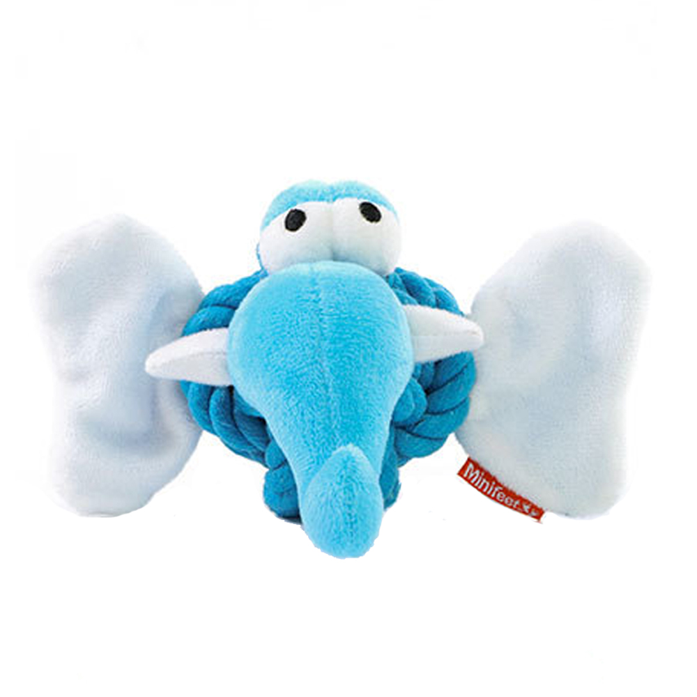 MBW170022 Mbw MiniFeet Hundespielzeug Knotentier Elefant