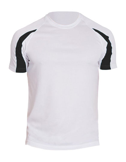 sw309_whiteblack SW309 Starworld Kontrast Unisex T-shirt Shirt