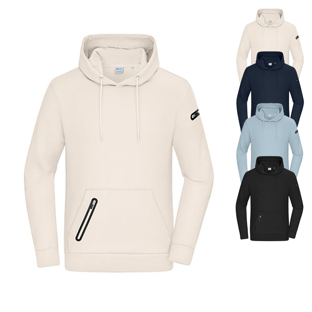 JN8046 Daiber Herren Interlock Kapuzen Sweatshirt