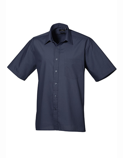 PW202 Premier Workwear Poplin kurzarm Hemd (Herrenhemd/Kurzarm)