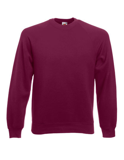 Fruit of the Loom Raglan Sweatshirt Pullover Raglan