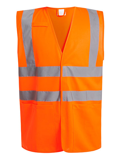 RG254 Regatta High Visibility Pro Hi-Vis Supervisor Warnweste