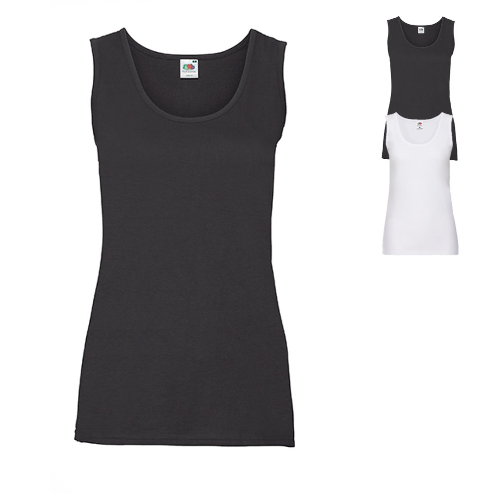 Fruit of the Loom Ärmelloses T-Shirt für Damen